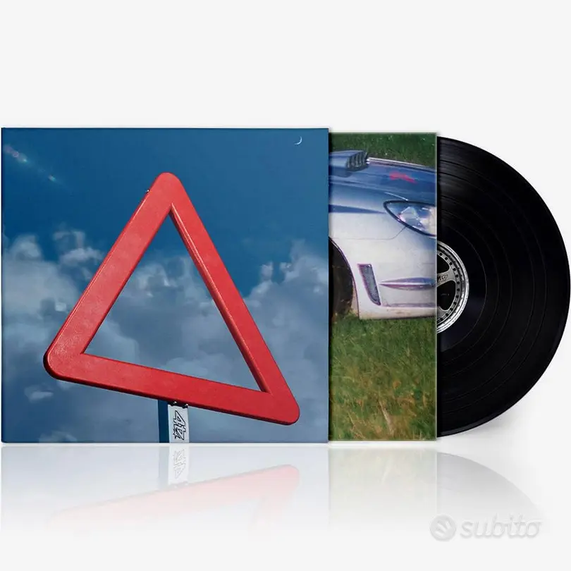 BNKR44 - Fuoristrada Vinile Nero Autografato LP Si