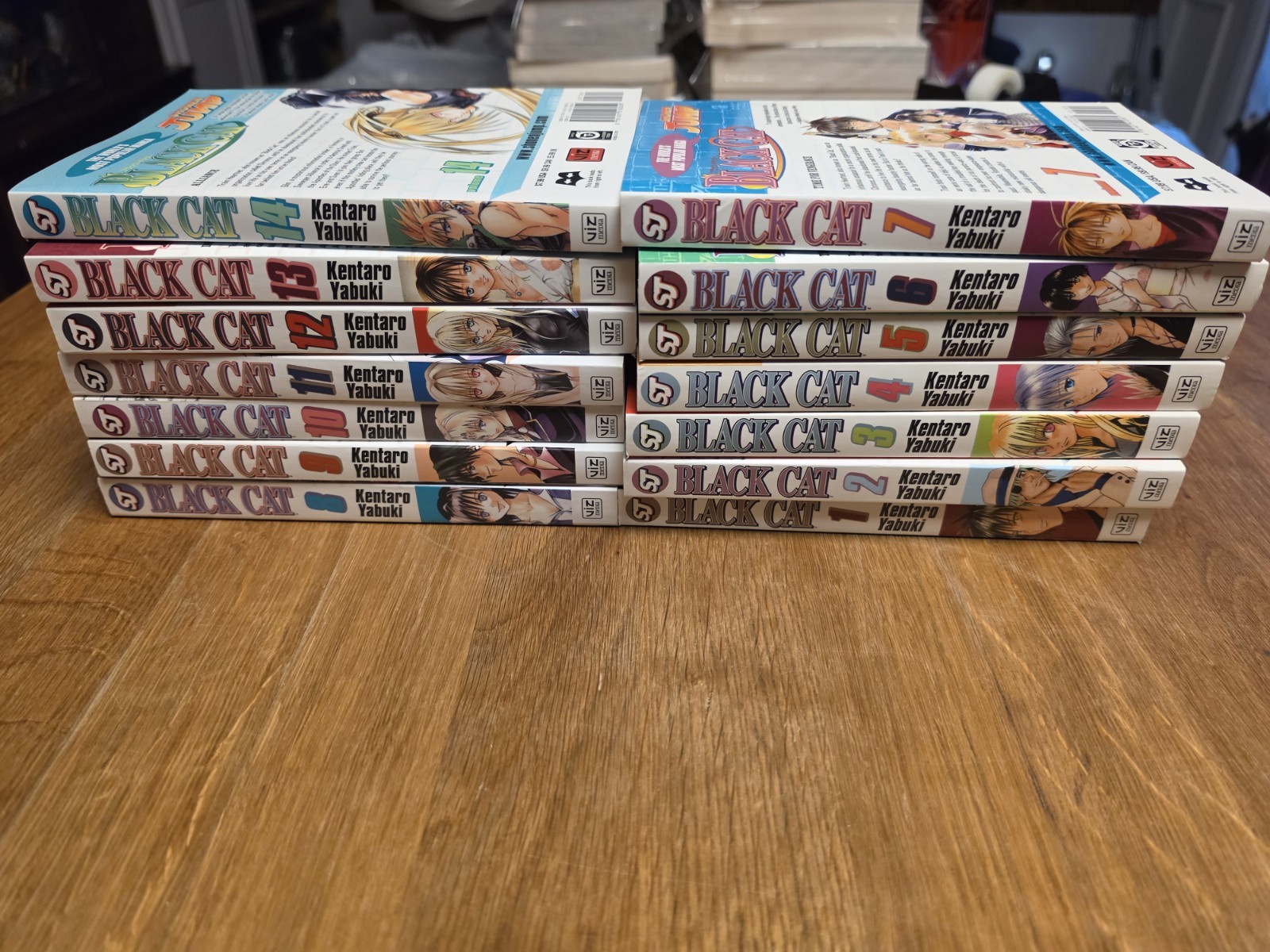 Viz Manga Gatto Nero Vol. 1 - 14 inglese