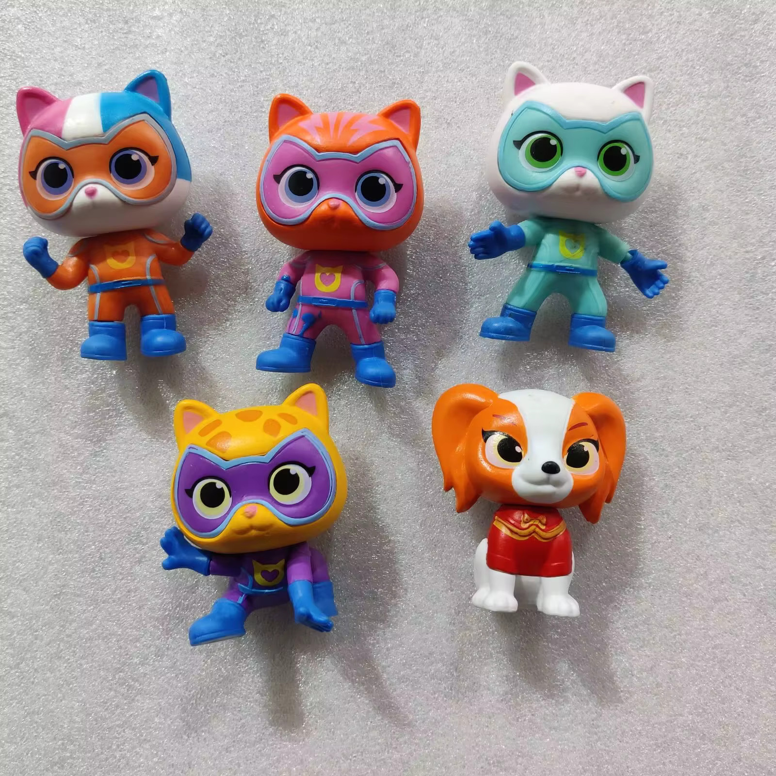 Modellino Super Kitty Team Superkitties PVC scala 1/60 modello gatto
