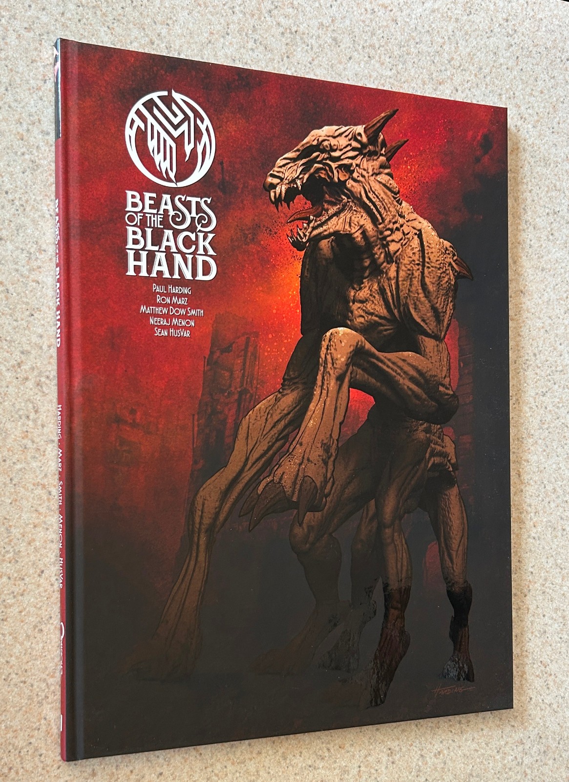 BEASTS OF THE BLACK HAND Deluxe copertina rigida (Ominous Press 2018) -- Ron Marz HC