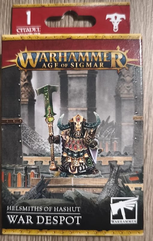 Games Workshop Warhammer Age of Sigmar Helsmiths of Hashut War Despot Neuf