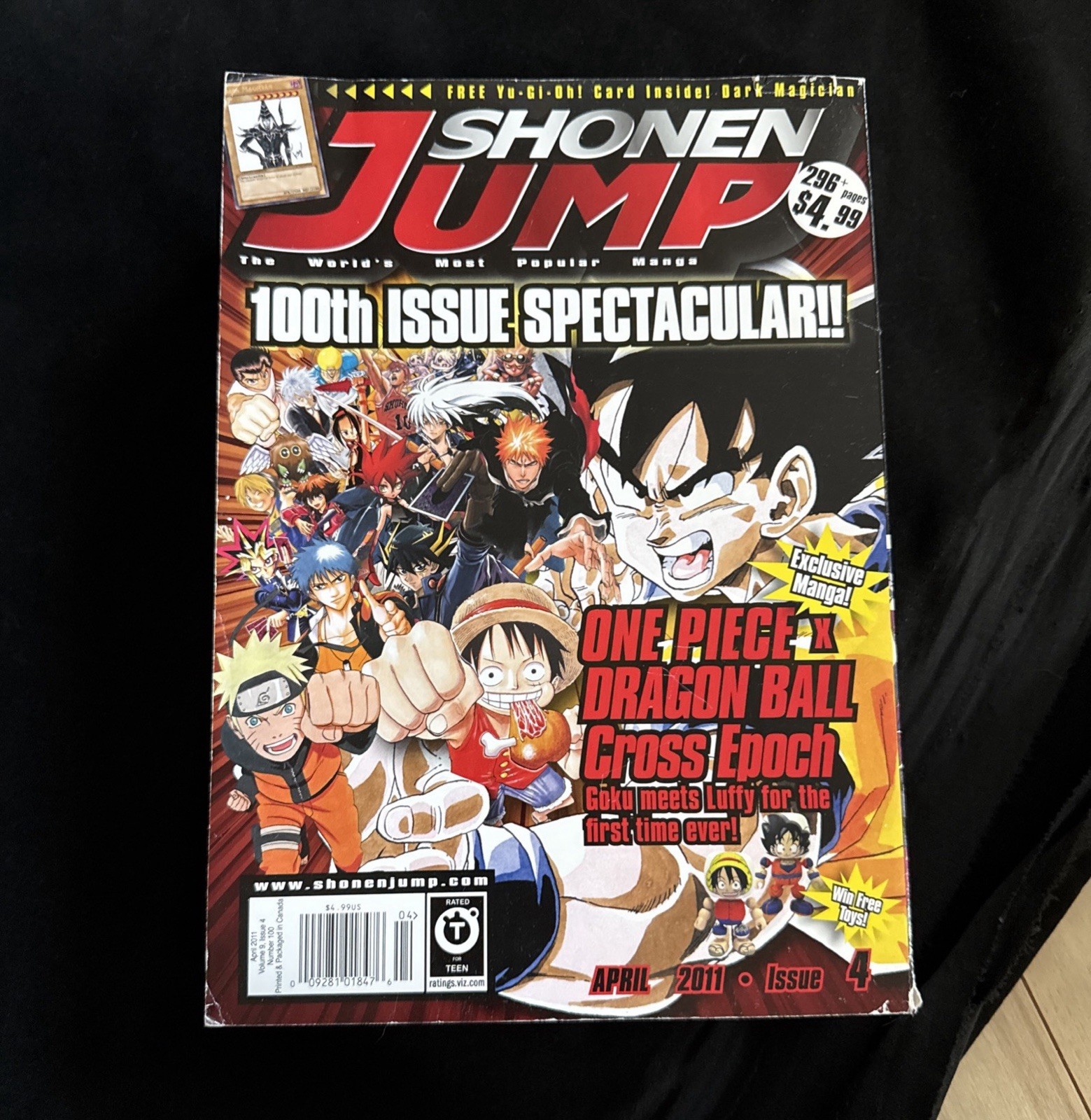 Shonen Jump 100° numero spettacolare rivista manga senza carte numeri 4, 5, 10, 12
