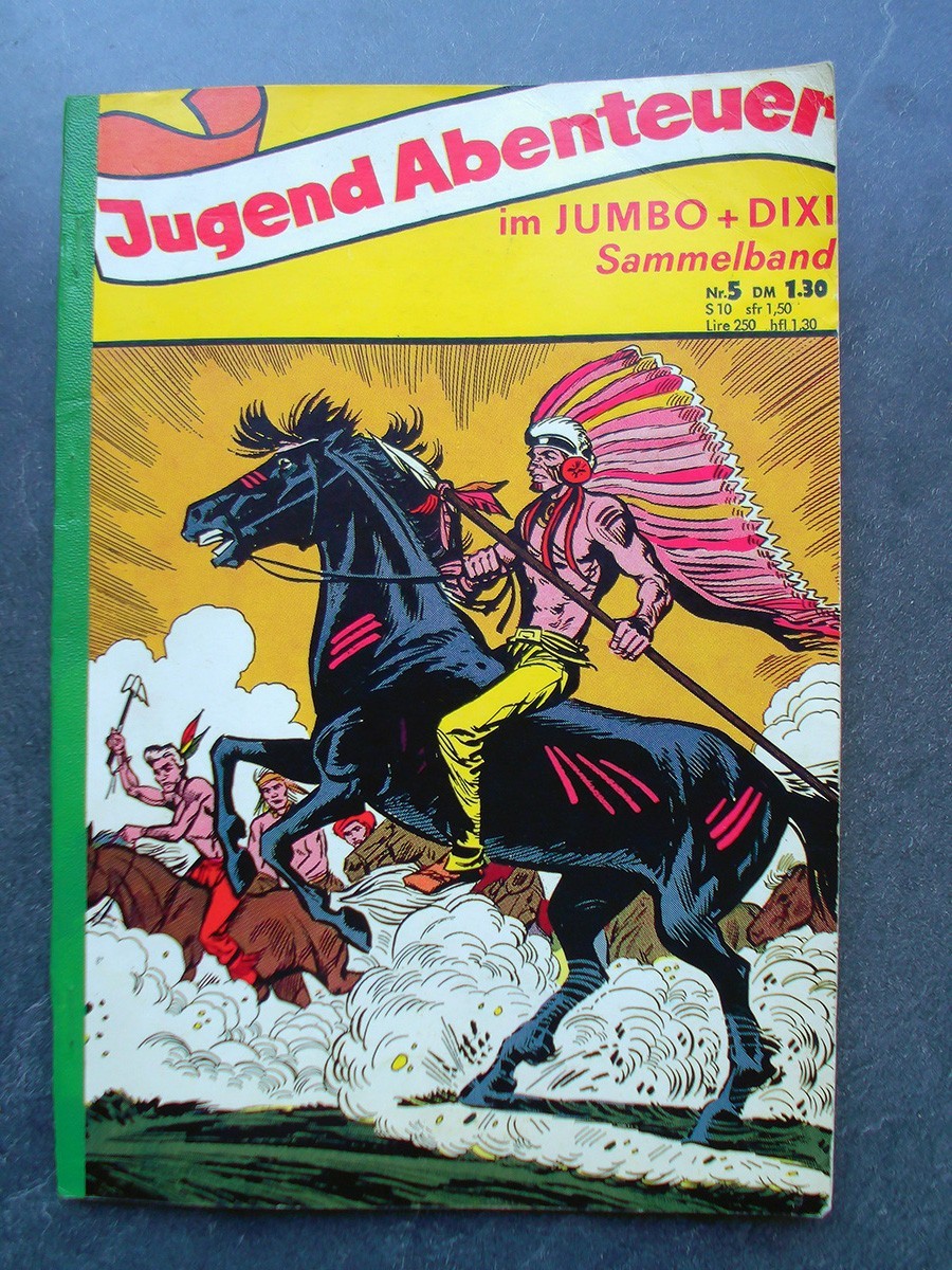 Raccolta Jumbo & Dixi 5 - fascicolo 18 19 20, Bob Heinz, raro!