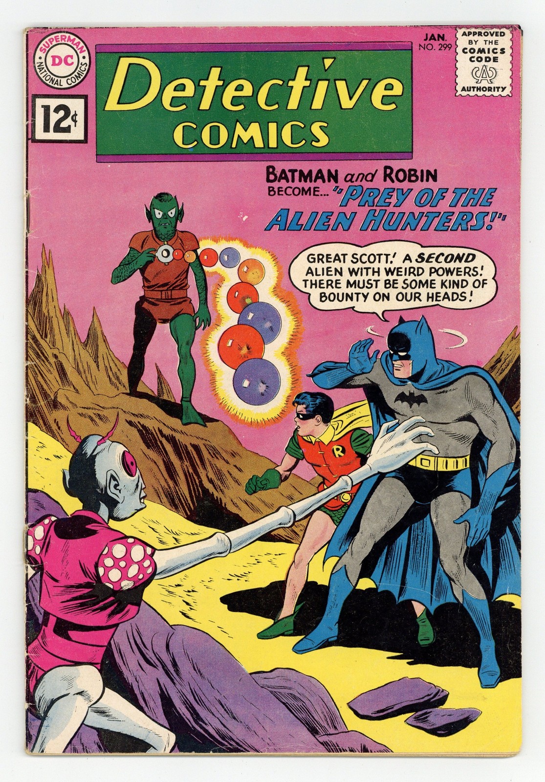 Detective Comics #299 GD/VG 3.0 1962