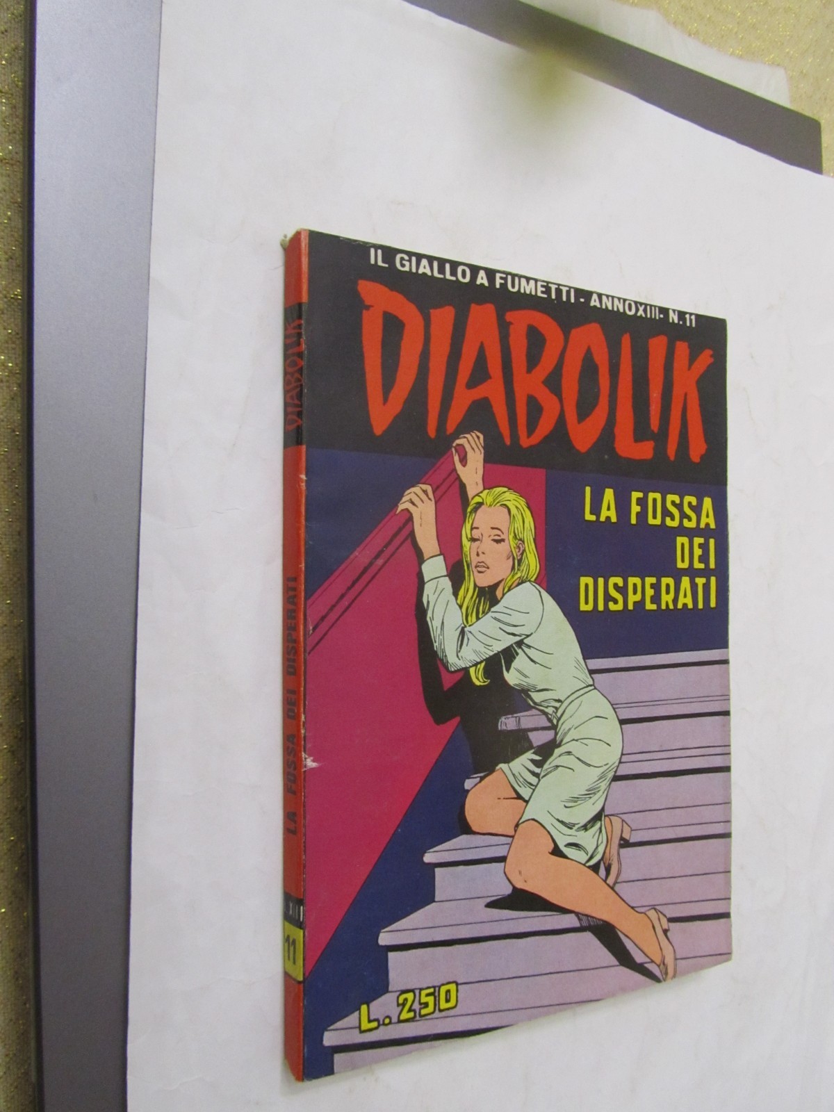 DIABOLIK ORIGINALE ANNO XIII N. 11 (ANNO 1974) - QS EDICOLA