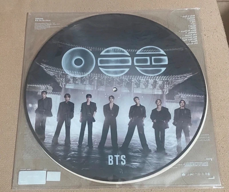 GO vinyl 613 BTS edición limitada