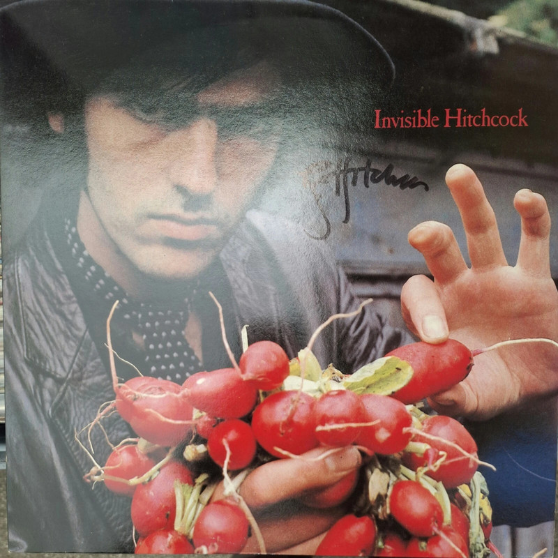 Robyn Hitchcock - Invisible Hitchcock - LP Vinile 33 Giri 1a Stampa UK 1986 Autografato