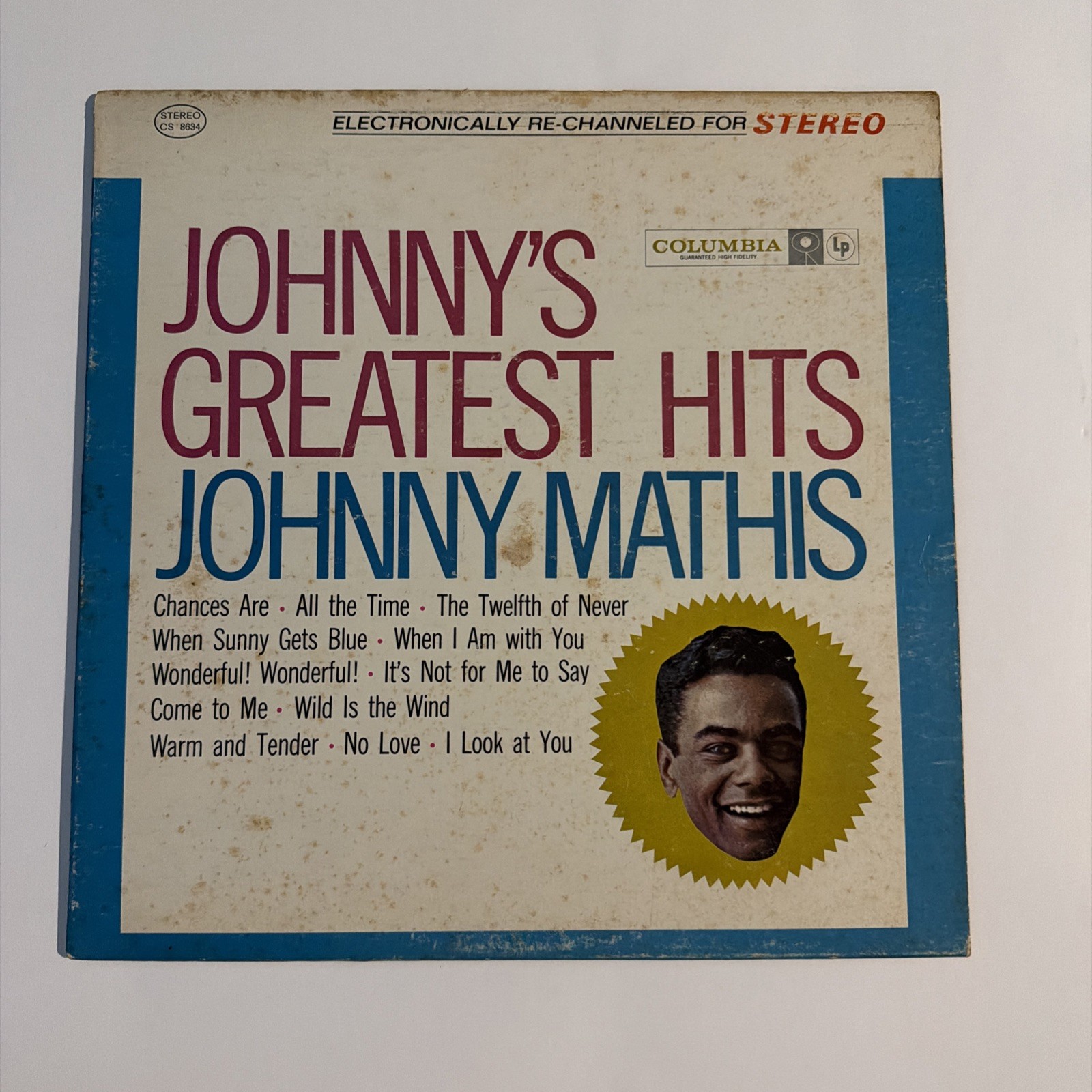 Johnny's Greatest Hits Johnny Mathis CL1133