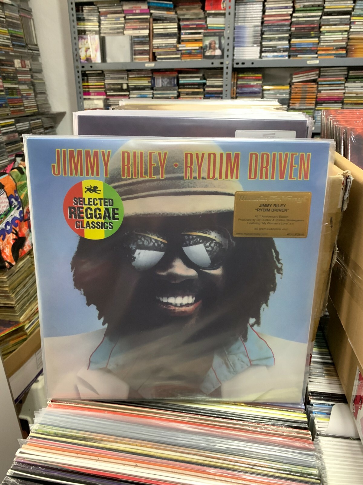 Jimmy Riley LP Rydim Driven 40° Anniversario Edizione