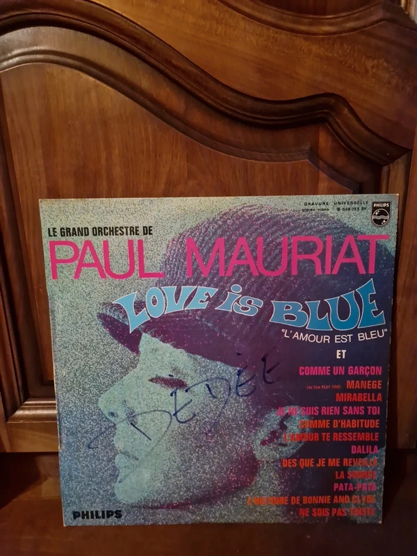 Le grand orchestre de Paul mauriat love is blue