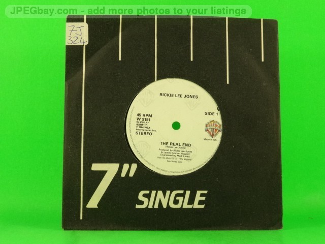 JONES,RICKIE LEE REAL END (137) 7" WB 