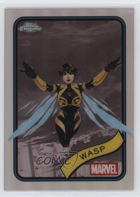 2025 Topps Chrome Marvel Comics Rifrattore La vespa vespa #113 0nr3