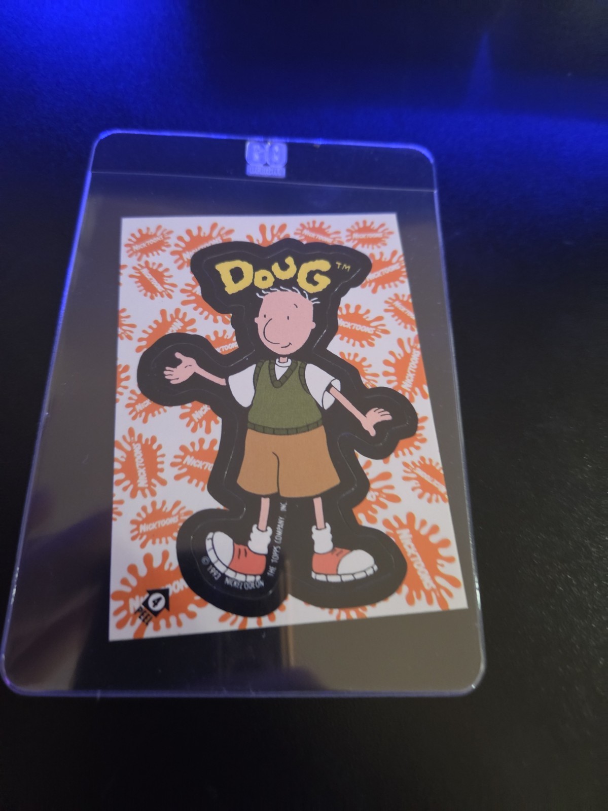 Nicktoons Doug # 4 Topps 1993 sticker new mint or better Nickelodeon