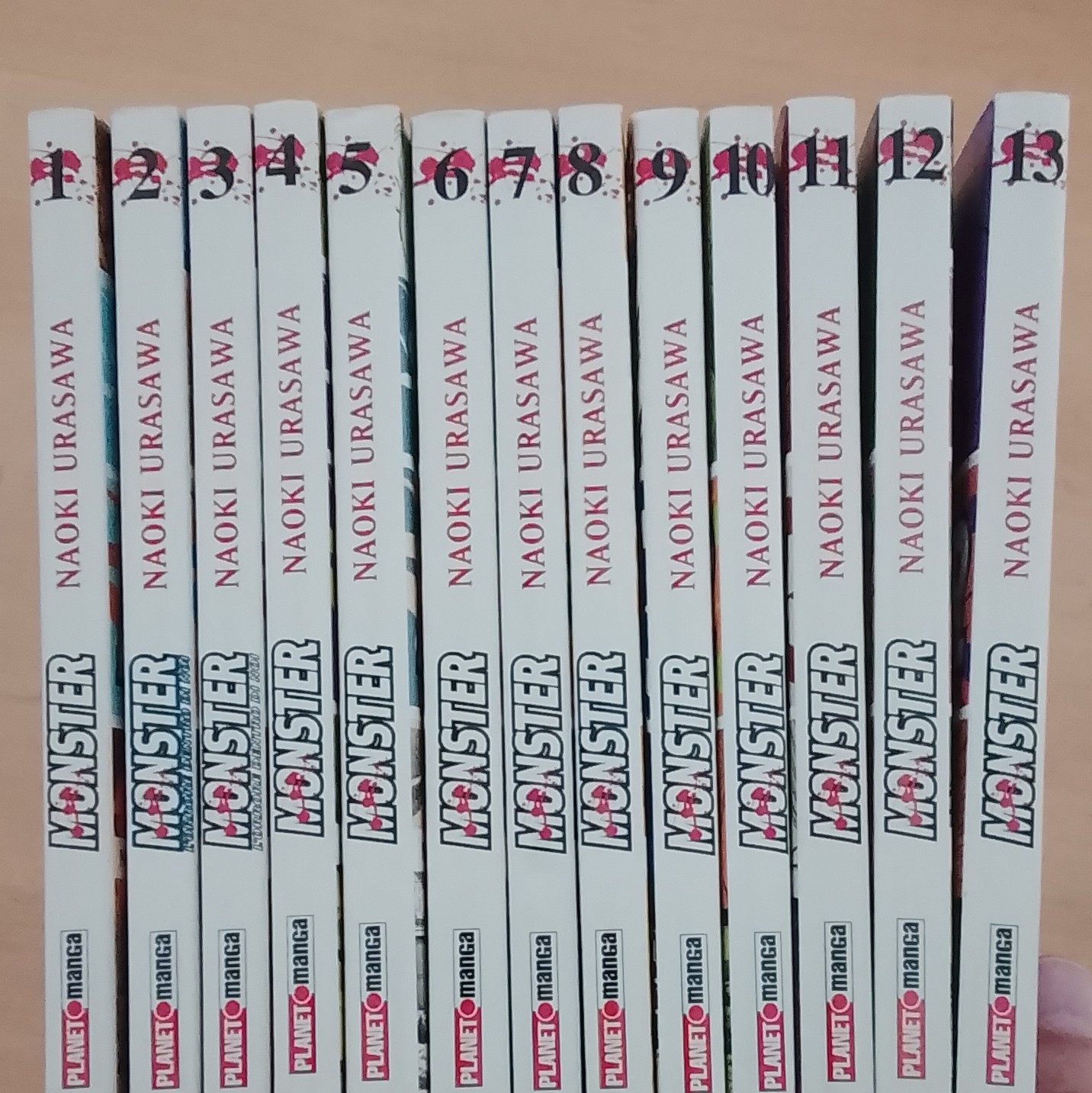 Monster Naoki Urasawa Planet Manga lotto set manga volumi 1-13