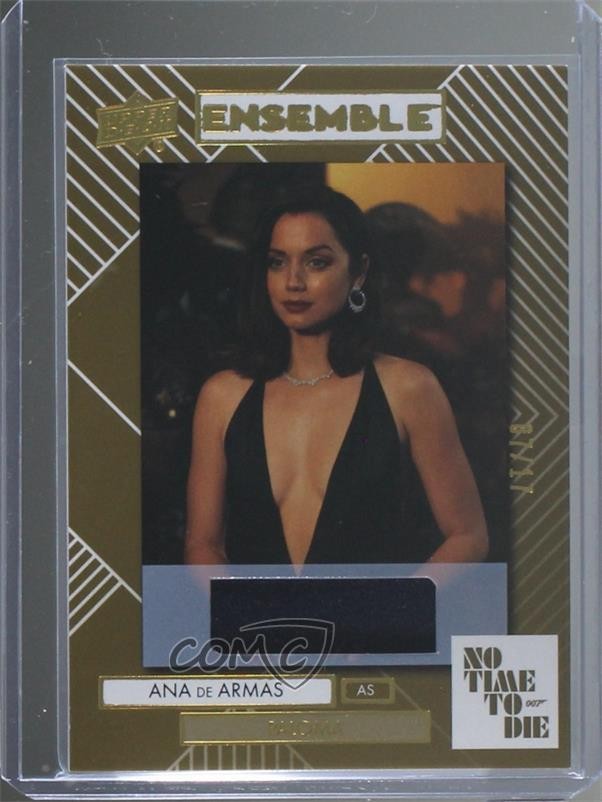 2025 James Bond No Time To Die Gold Memorabilia 7/17 Ana de Armas come Paloma ob9