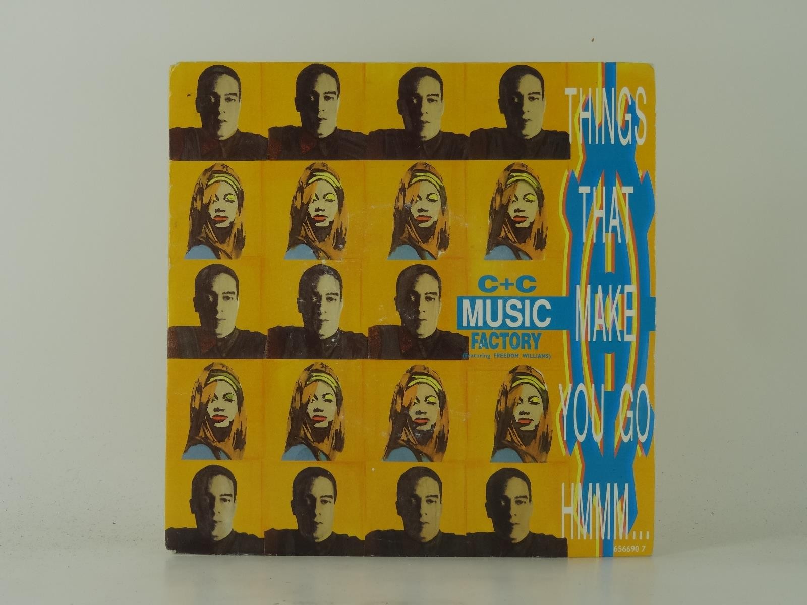 C + C MUSIC FACTORY THINGS THAT MAKE YOU GO HMMM.. (29) 2 Track 7" Single includ