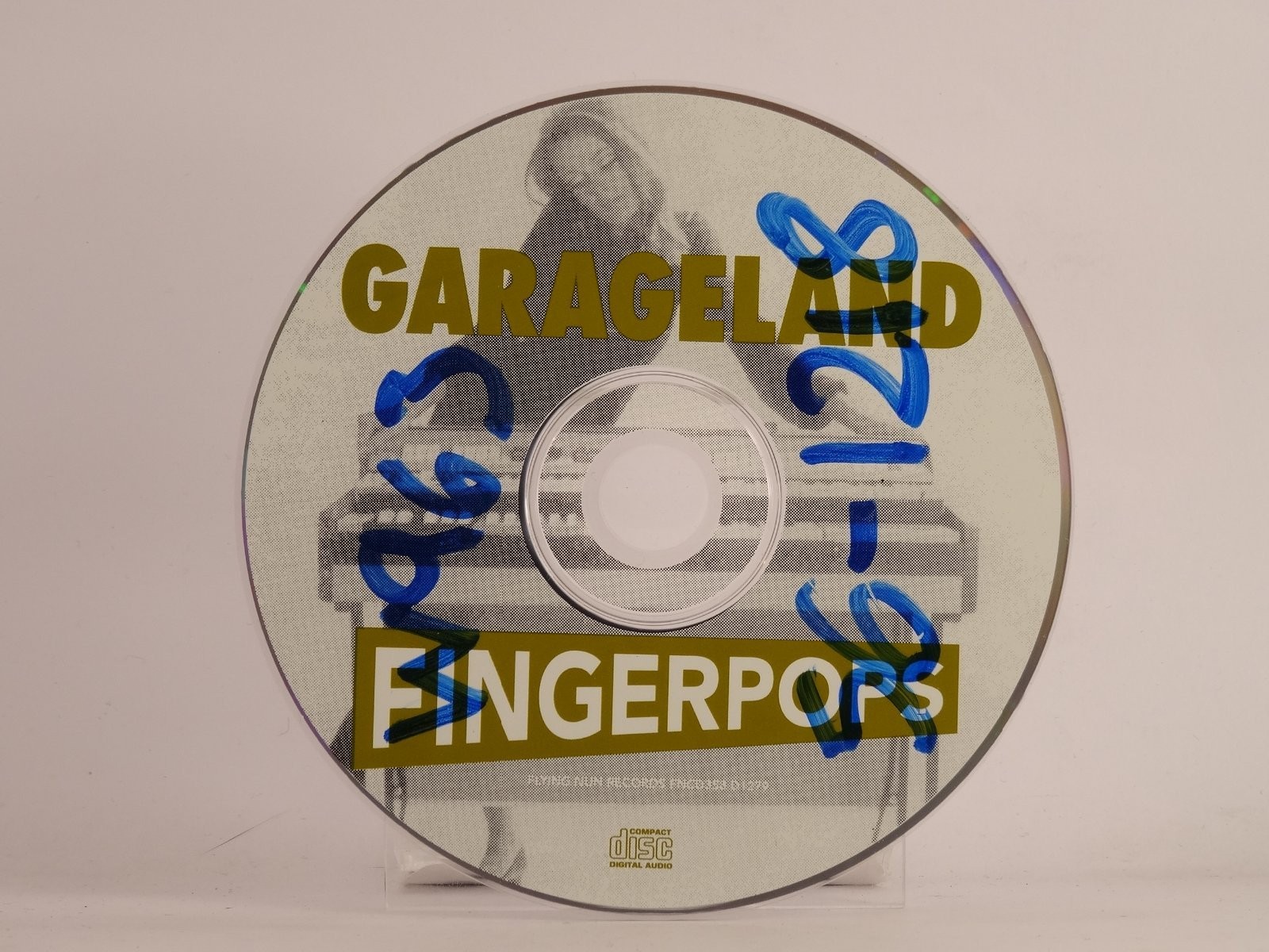 GARAGELAND FINGERPOPS (X3) 4 Track CD Single including Plastic Sleeve 