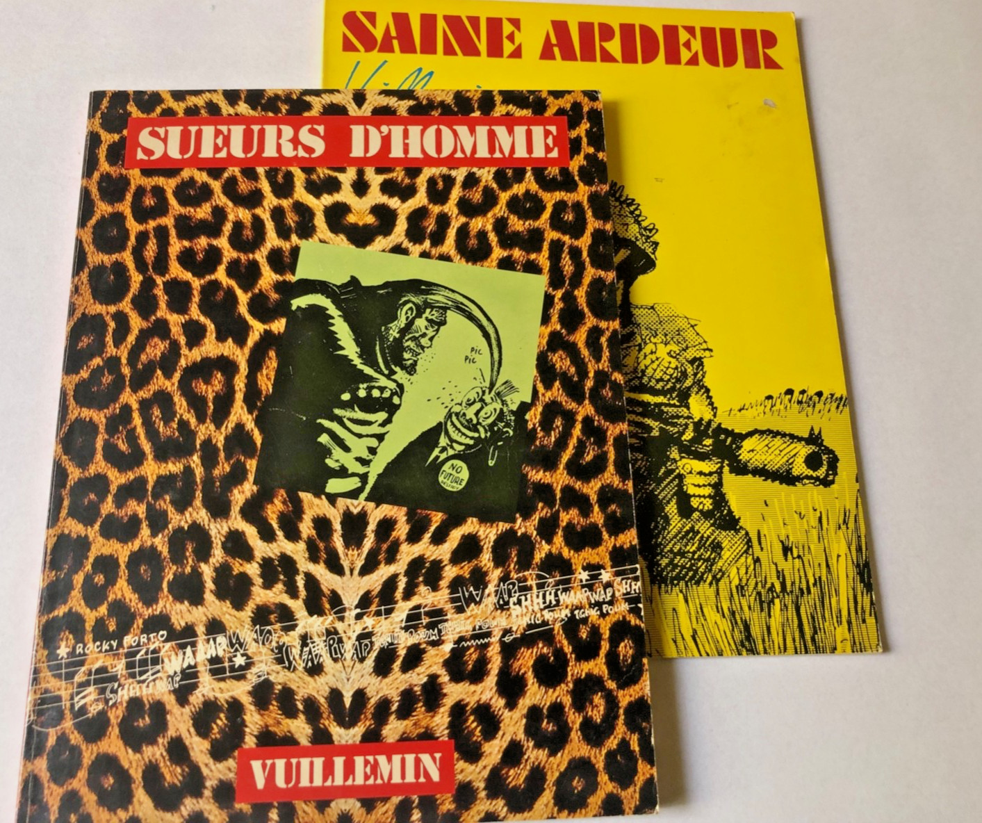 2 BANDES DESSINÉES DE VUILLEMIN