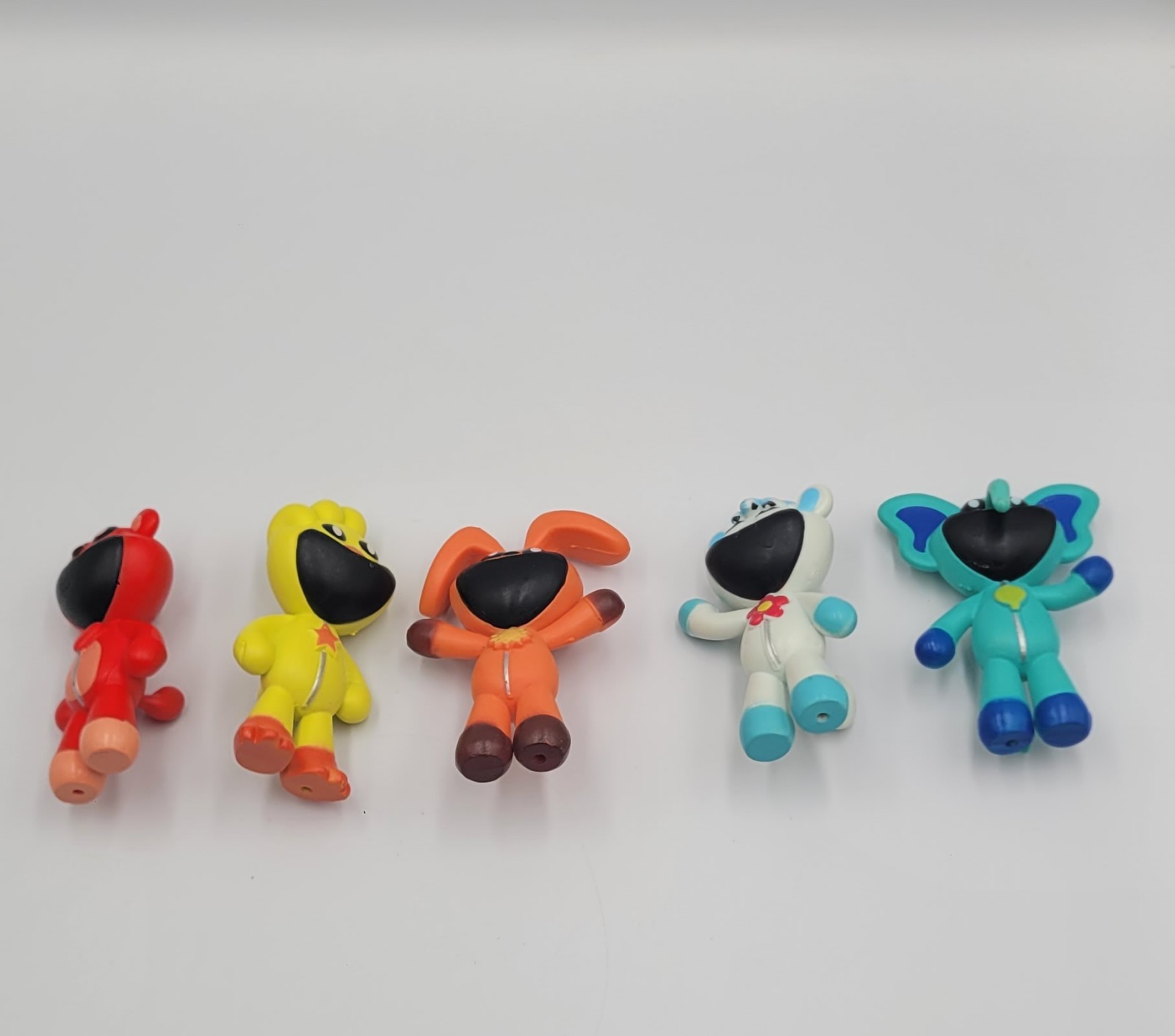 Poppy Playtime Collezione Critters Sorridenti Set di 5