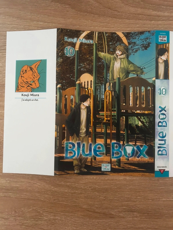 Jaquette collector Blue Box Tome 10