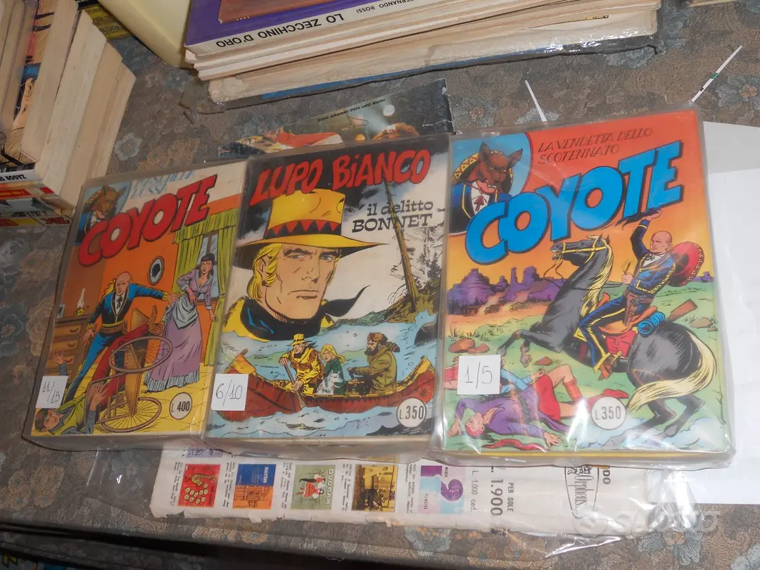 Fumetti serie completa Lupo Bianco - Coyote