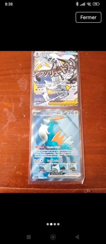 Lot de 2 cartes Pokémon
