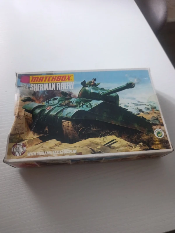 Matchbox sherman