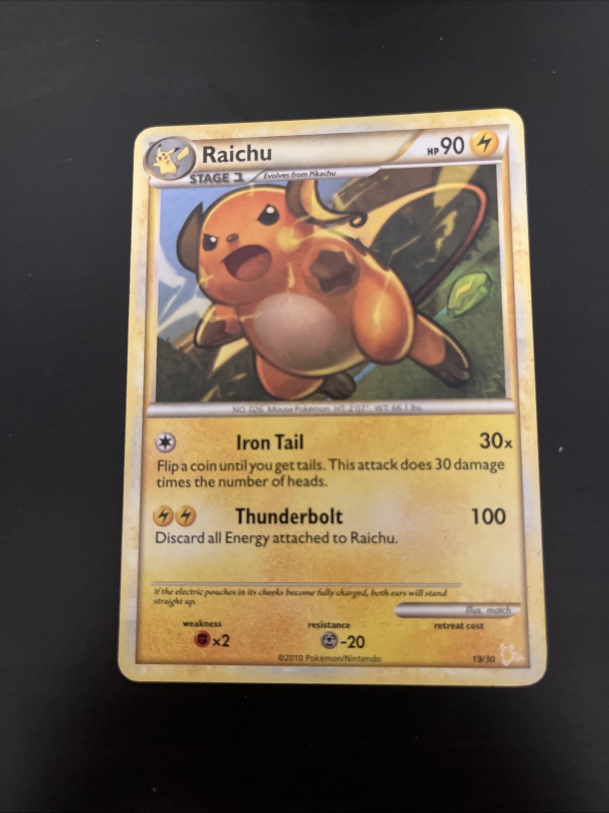 Raichu 19/30 LP Raichu Trainer Kit
