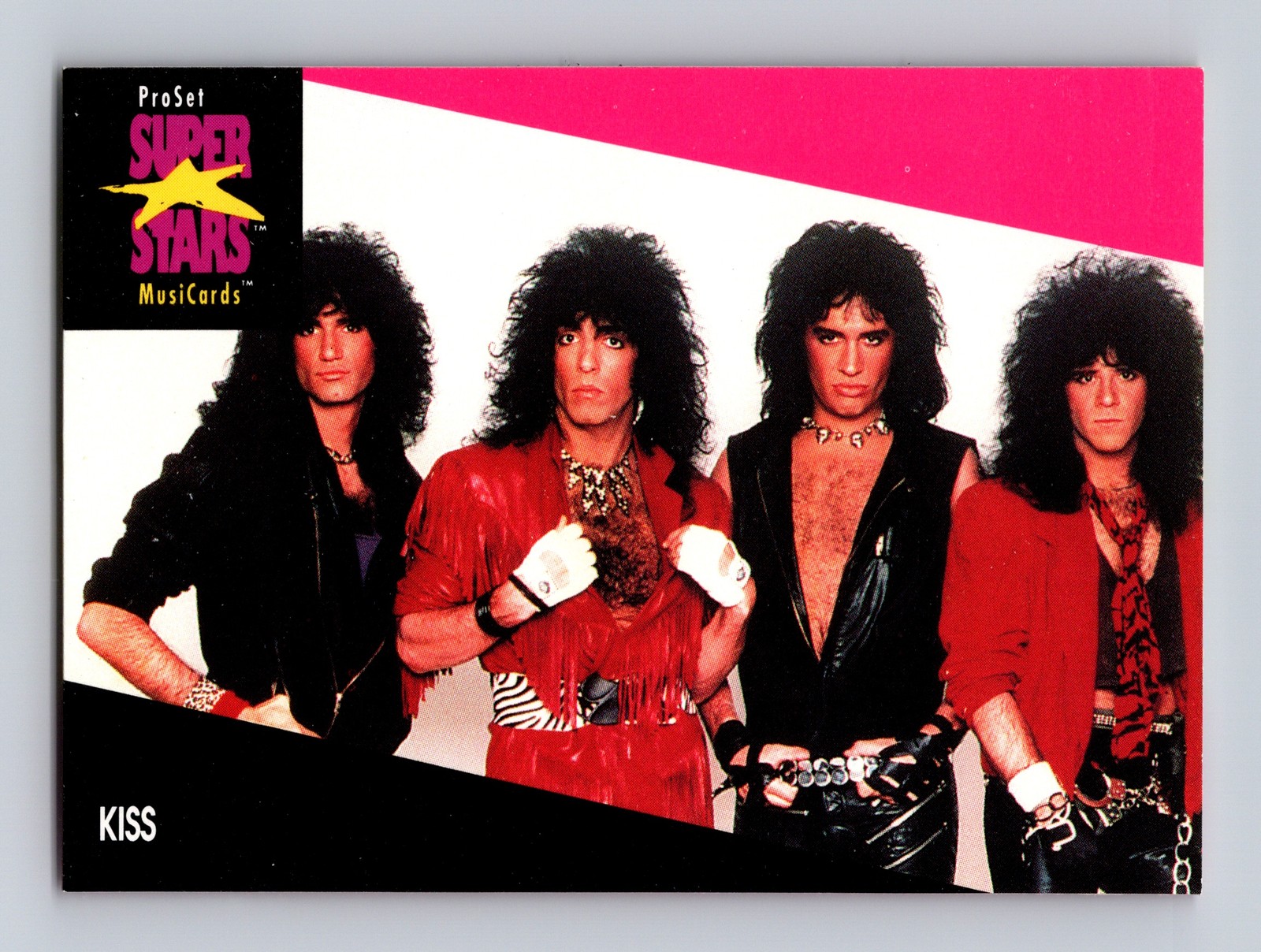 1991 Pro Set SuperStars MusiCards #196a Bacio