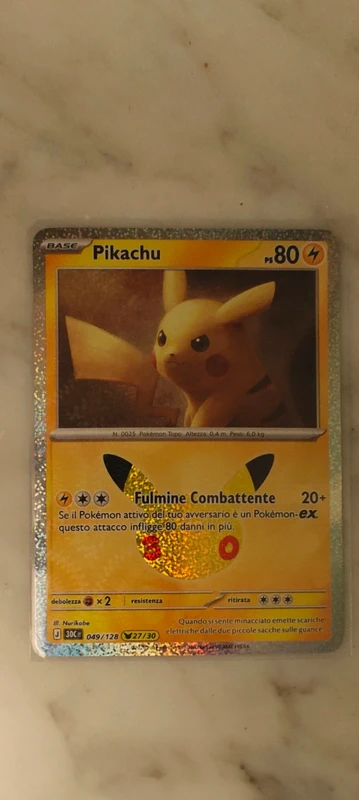 Pikachu 30C 049/128
