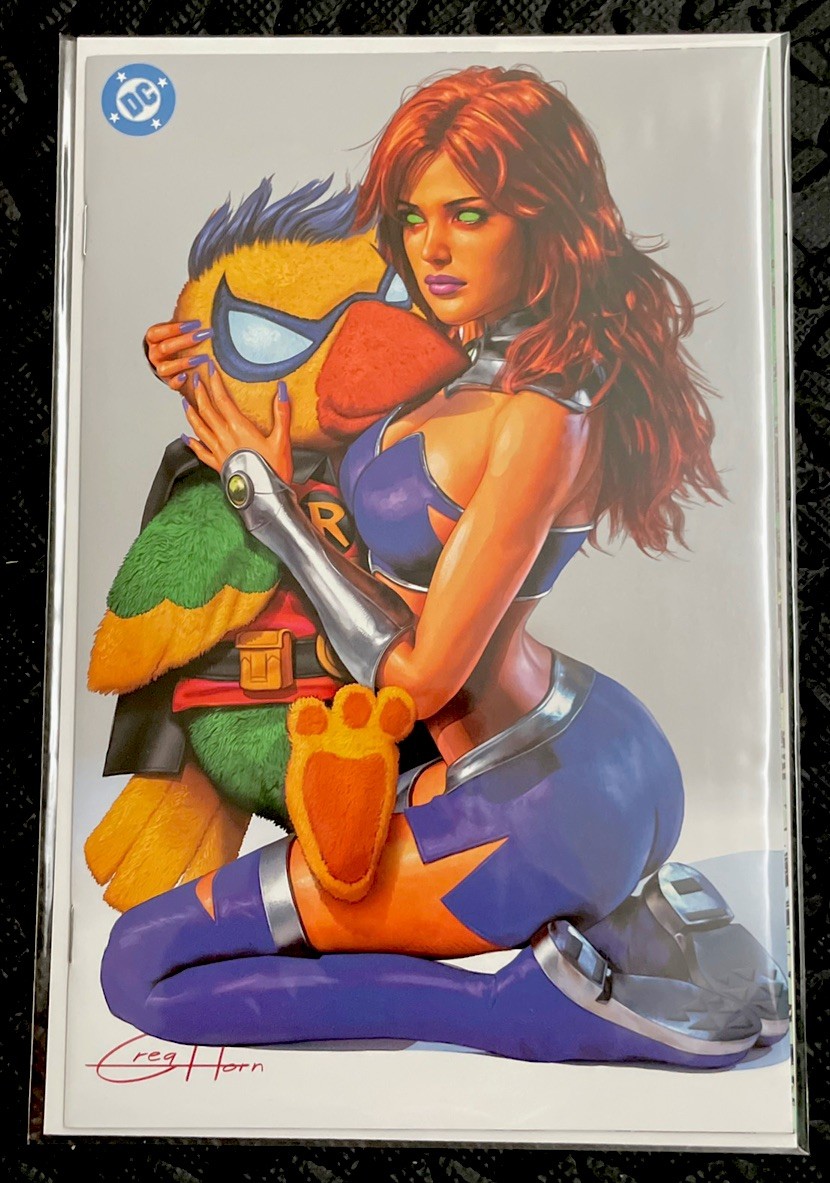 DC Comics The New Teen Titans Vol 2 #1 Greg Horn variante copertina Wolfman & Perez 