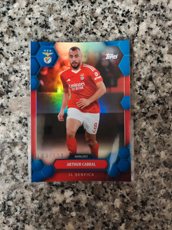 Arthur Cabral /175 - Topps SL Benfica Fan Set 2024-25