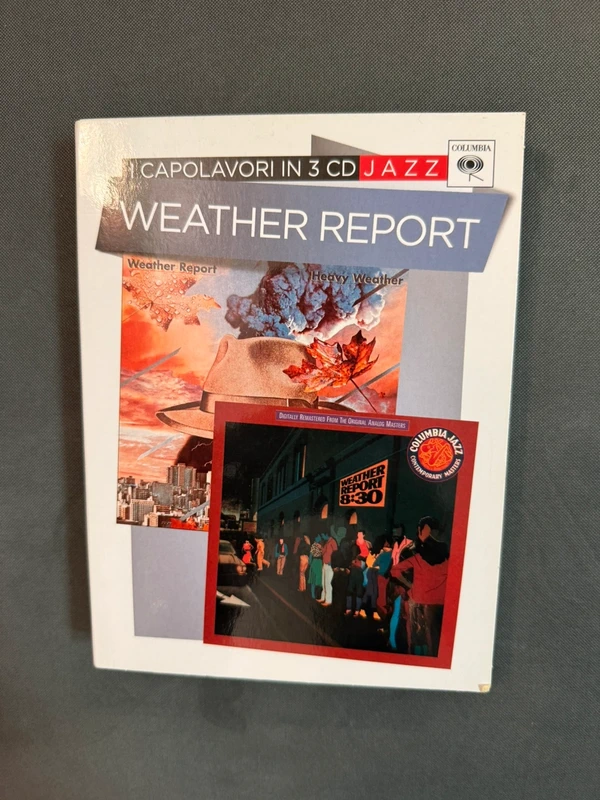 Cofanetto “I capolavori in 3 CD” dei Weather Report