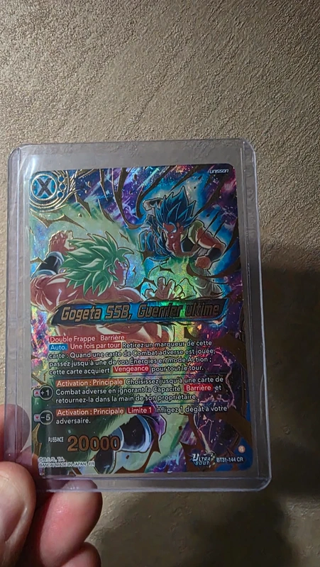 Carte dragon ball