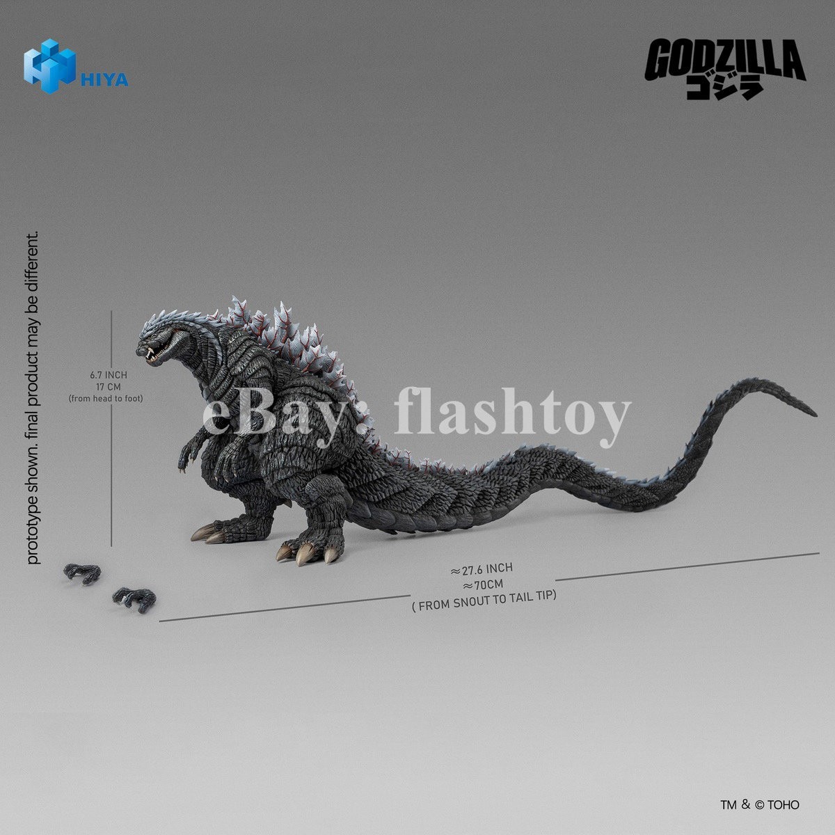 Modellino action figure prevendita HIYA EBG0330 Godzilla Singular Point ultima versione