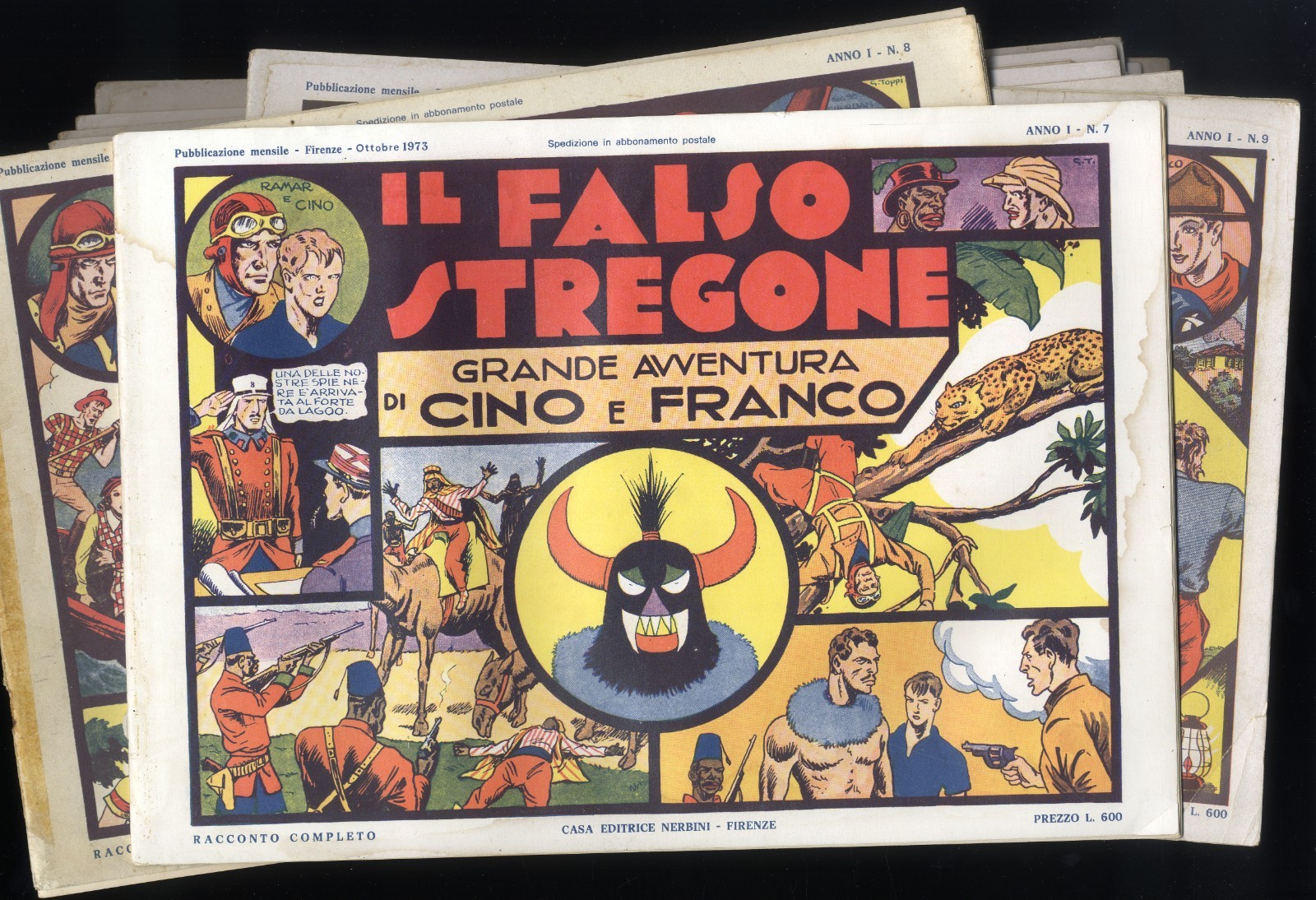 AA] NUOVE AVVENTURE DI CINO E FRANCO - RISTAMPA ANASTATICA - ENTRA E SCEGLI