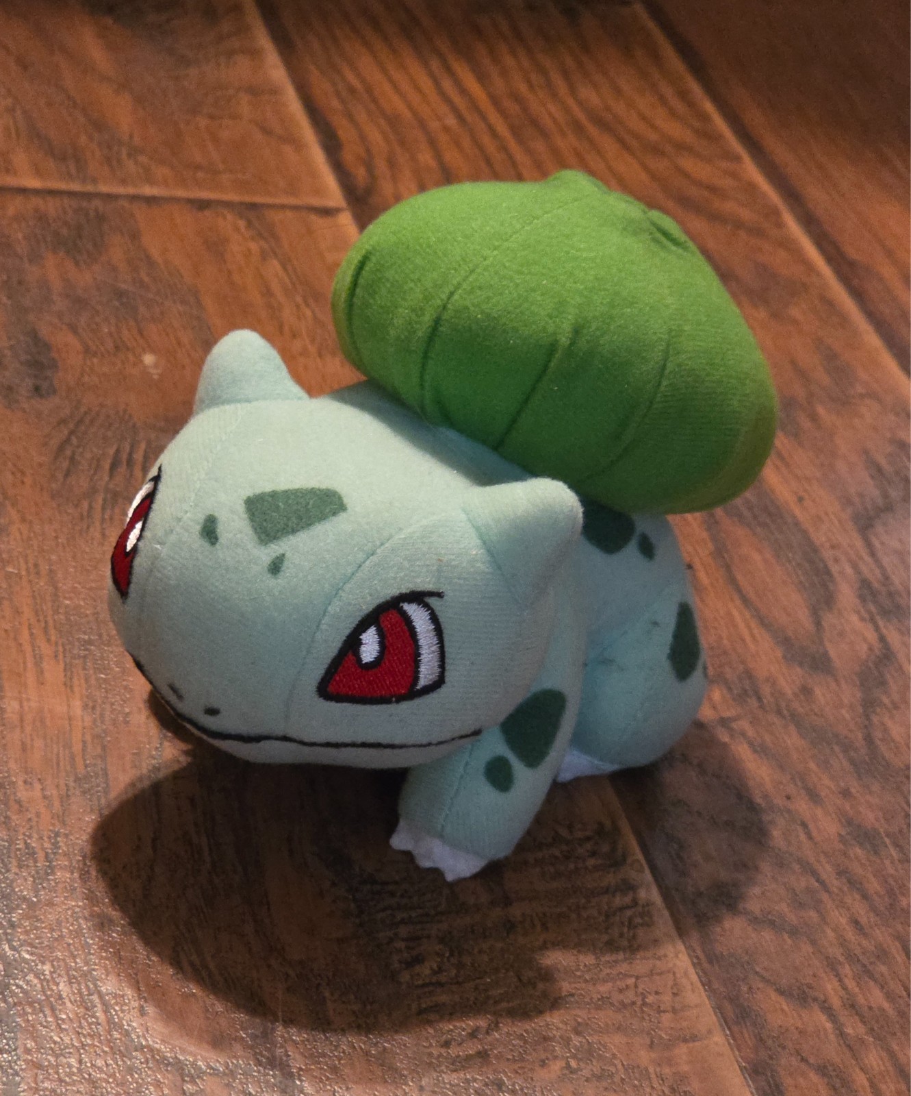 Bulbasaur Pokemon Plush Stuffed Animal Green Red Eyes Nintendo Tomy Jazwares