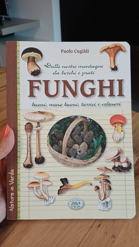 "Funghi dalle nostre montagne, da boschi e prati" di Paolo Cugildi