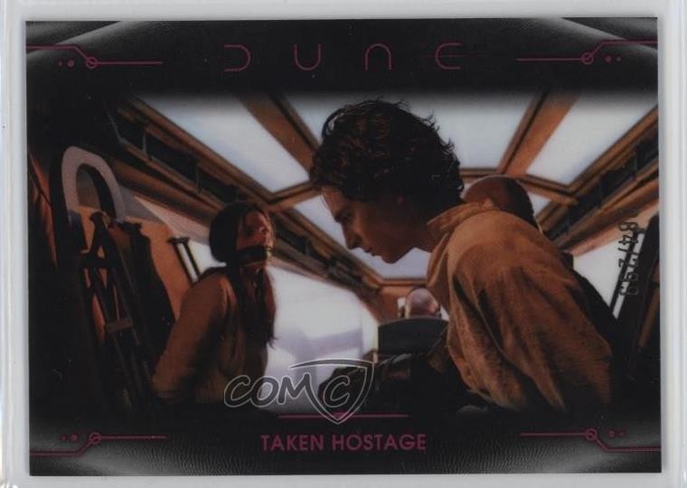 2024 Topps Chrome Dune rifrattore magenta 284/299 preso in ostaggio #61 5b1