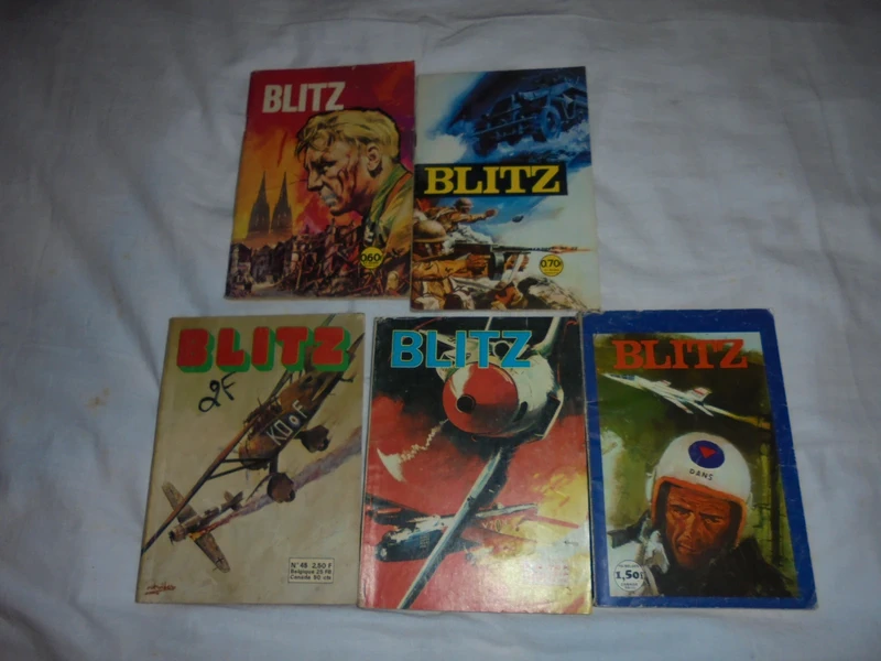 BD PF Lot Blitz 3 tomes Editions SEPP