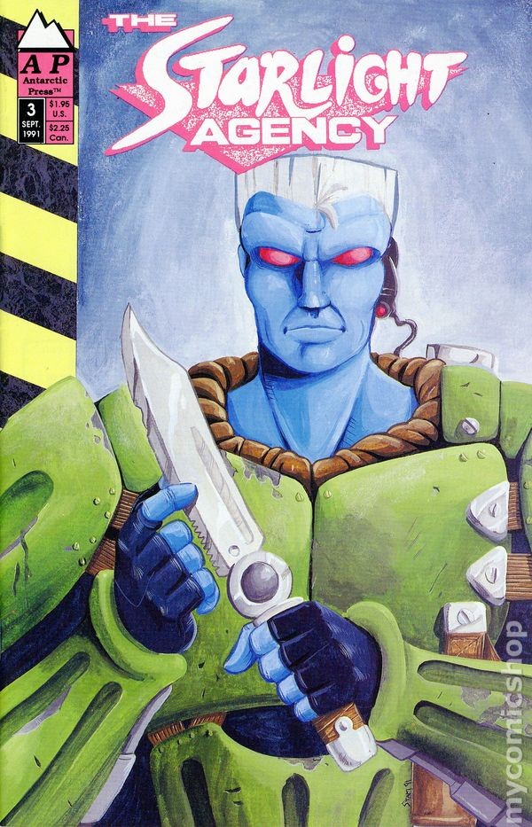 Starlight Agency #3 VF 1991 immagine stock