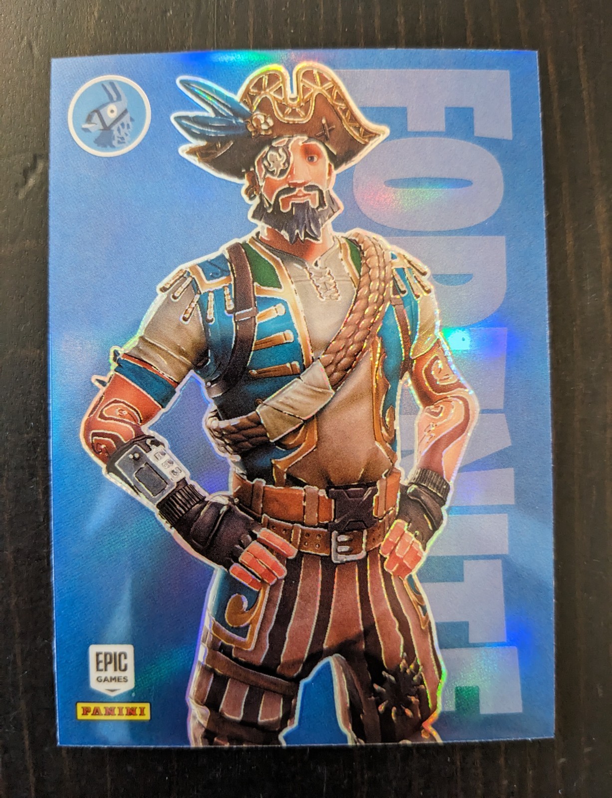 2021 PANINI FORTNITE SERIES 3 SEA WOLF #74 OPTICHROME PRINTED IN USA