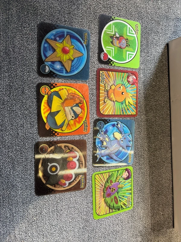 lot de 7 cartes pokémon flix-pix