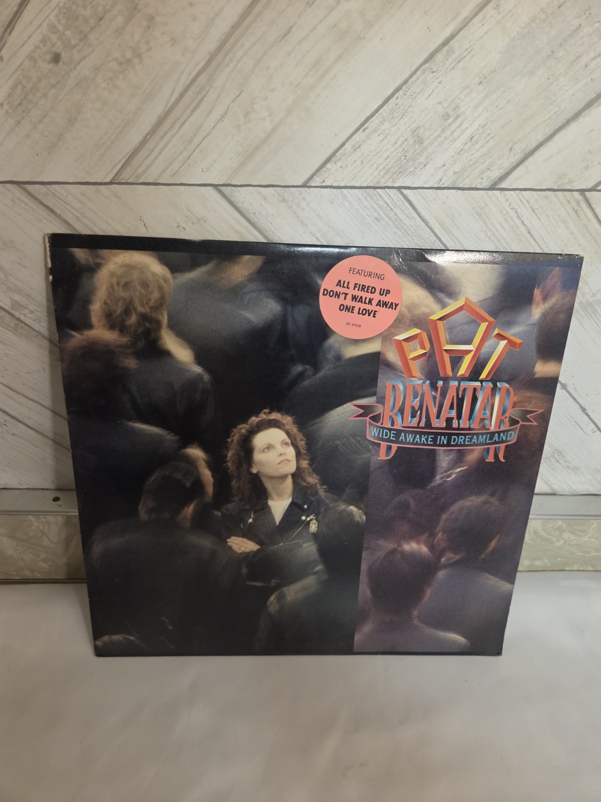 Pat Benatar Wide Awake In Dreamland vinyl. PROMO COPY 1988. Excellent condition