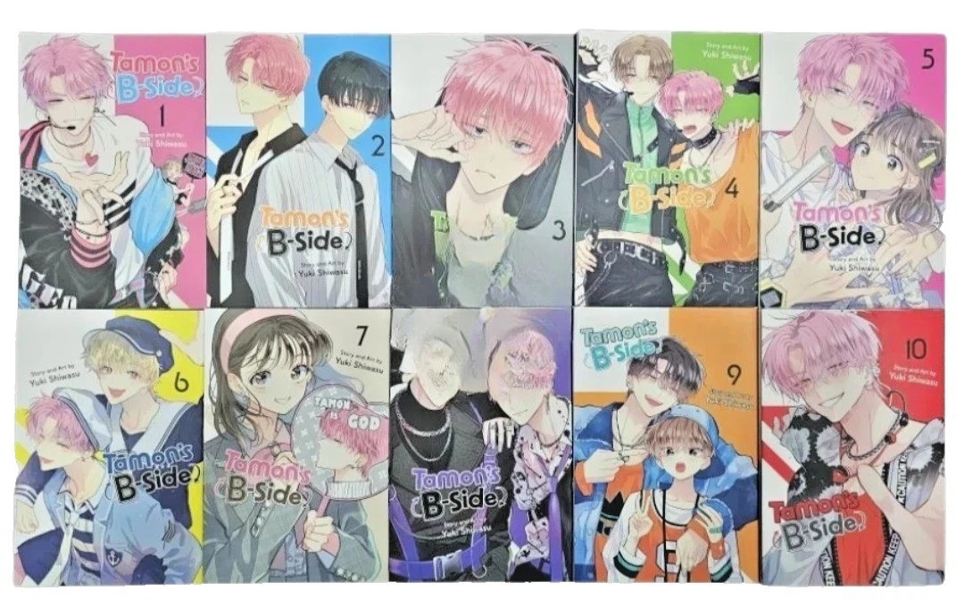 Manga Tamon's B-Side Volume 1-10 Set Completo Versione Inglese Fumetti