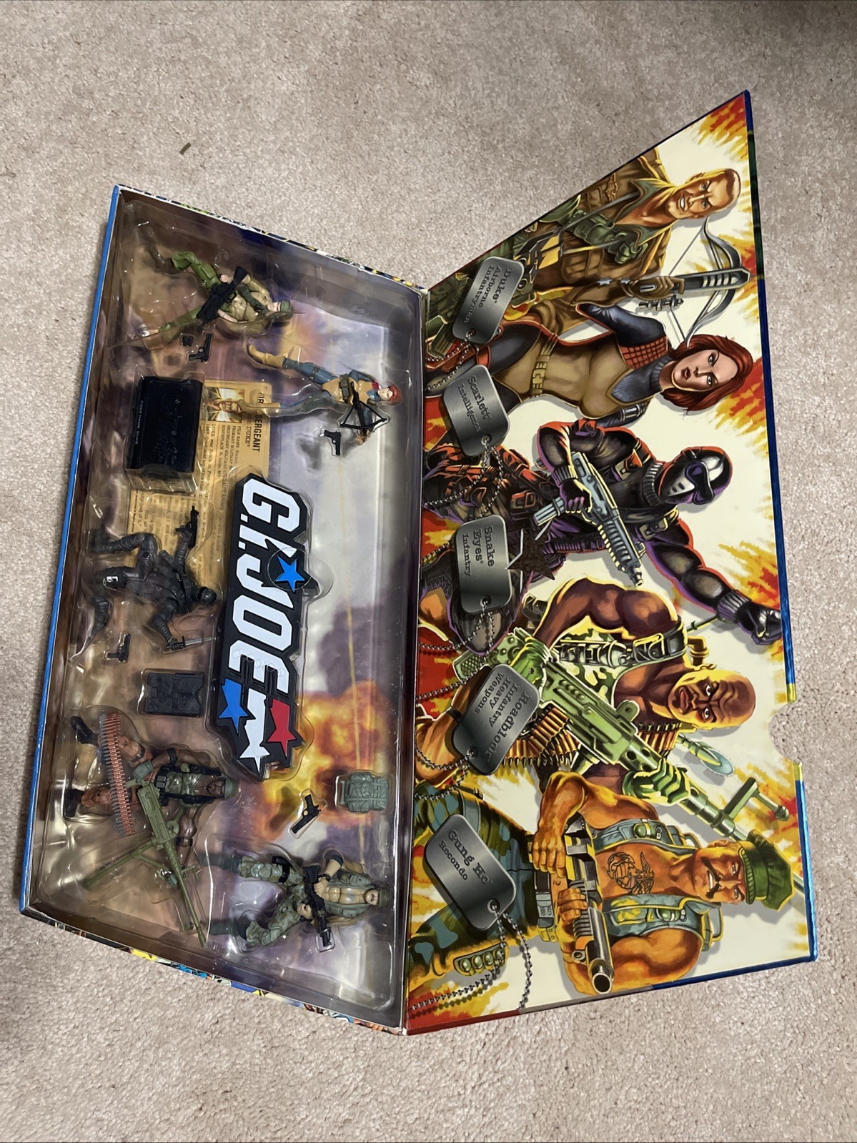 GI Joe 25th Anniversary G I Joe Battle Set 5 Action Figures 2007 Hasbro