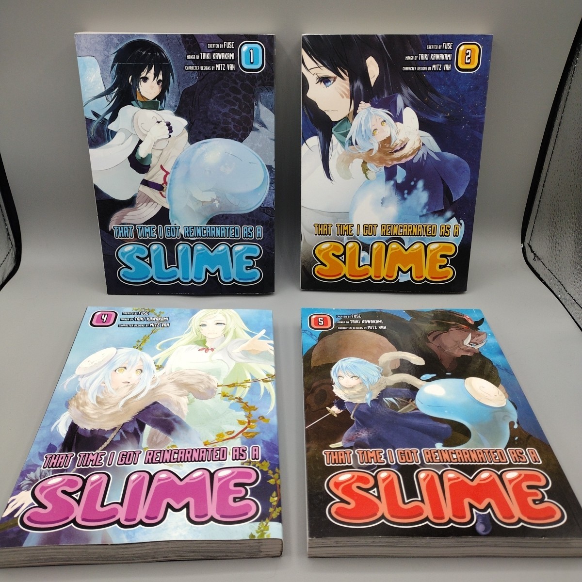 That Time I Got Reincarnated as a Slime Manga Lotto 1 2 4 5 Inglese Kodansha