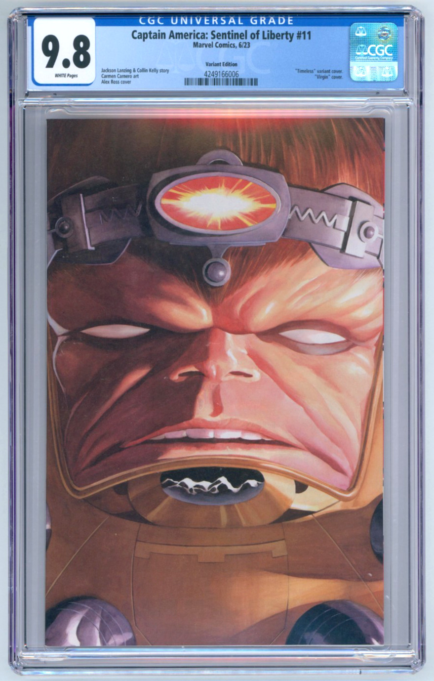 Captain America: Sentinel of Liberty #11 CGC 9.8 Alex Ross Timeless Modok 2023