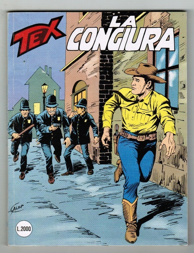 TEX GIGANTE N. 354 - LA CONGIURA - LIRE 2000