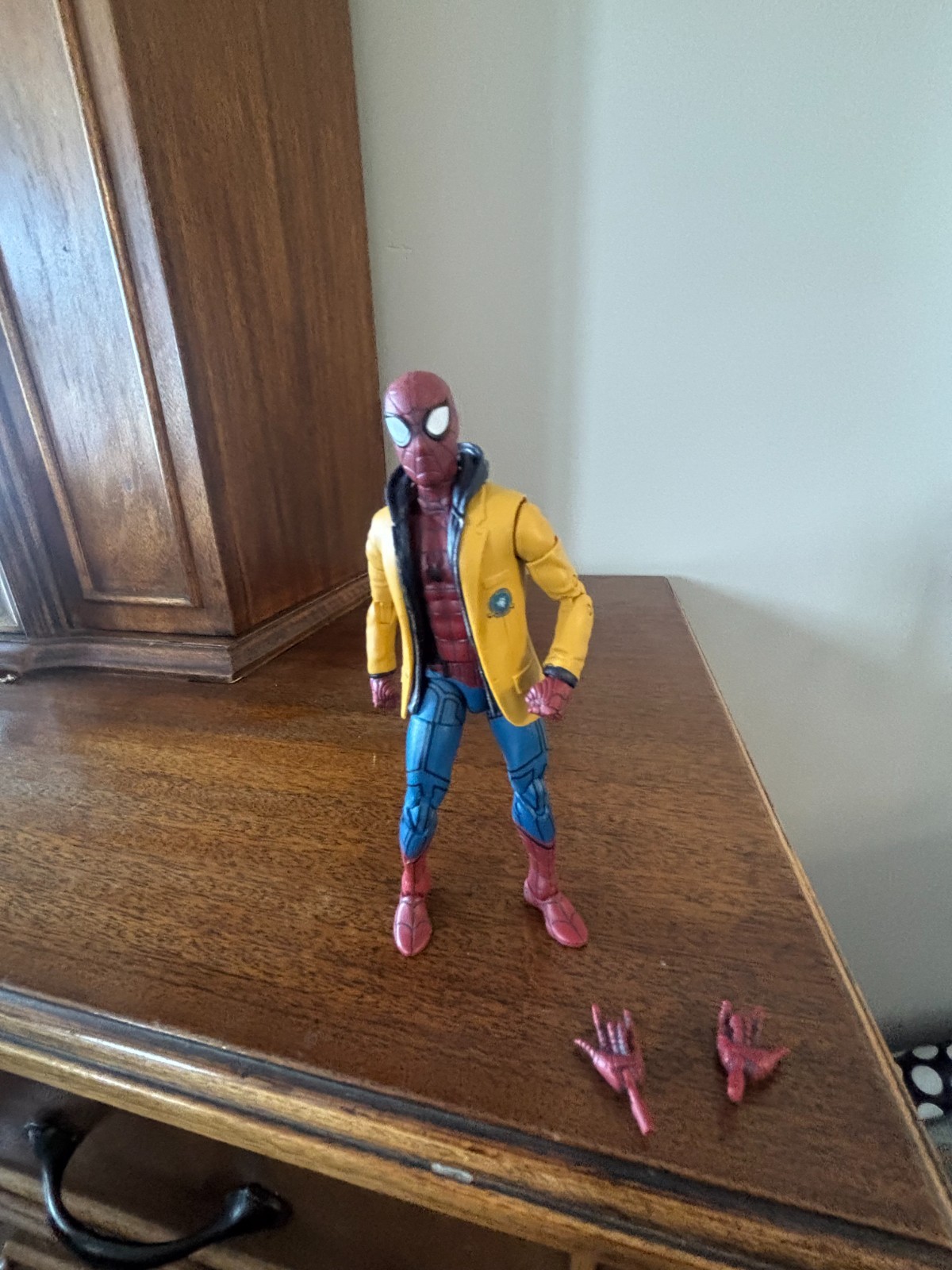Marvel Legends Spider-Man Homecoming Yellow Jacket Complete From 2 Pack